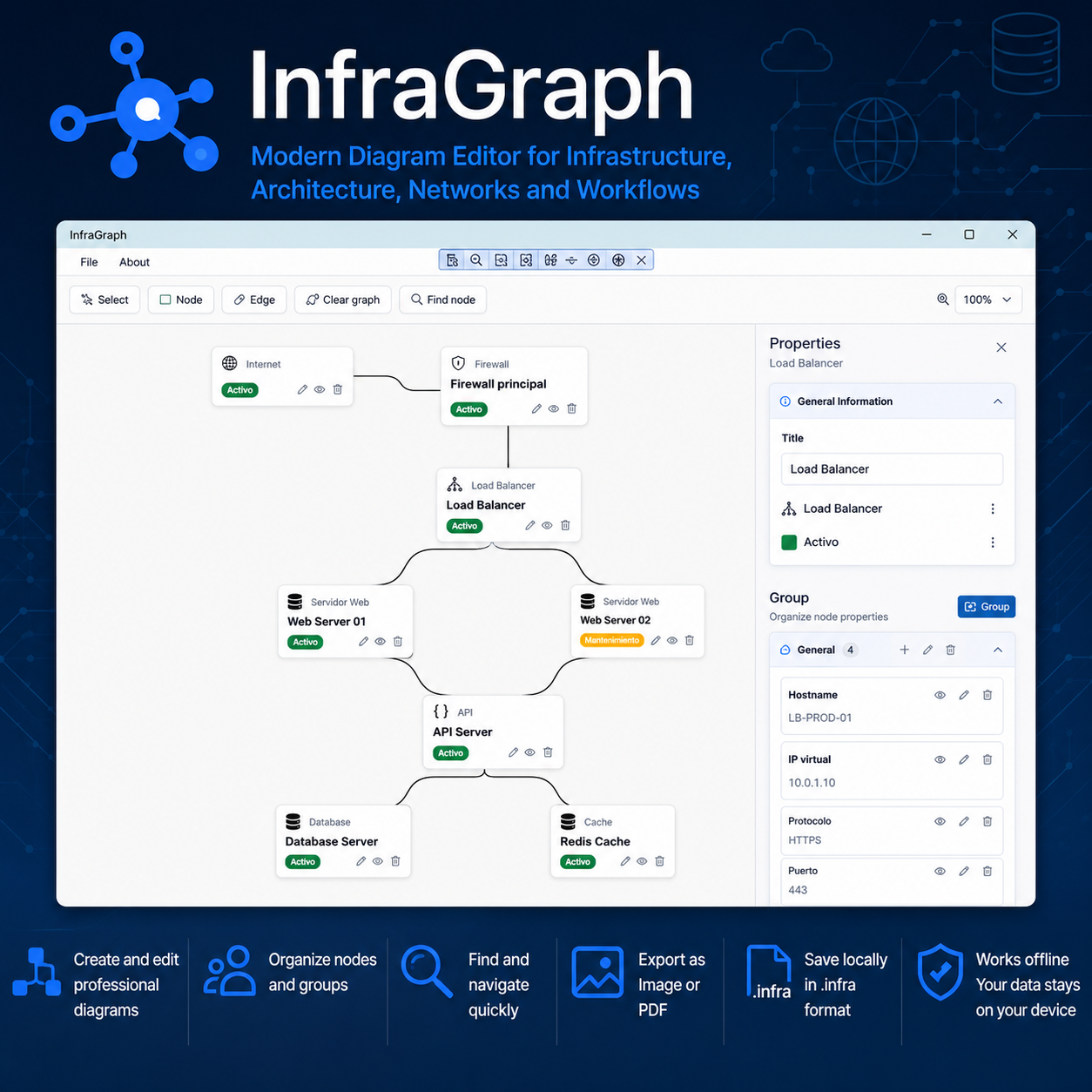 InfraGraph logo